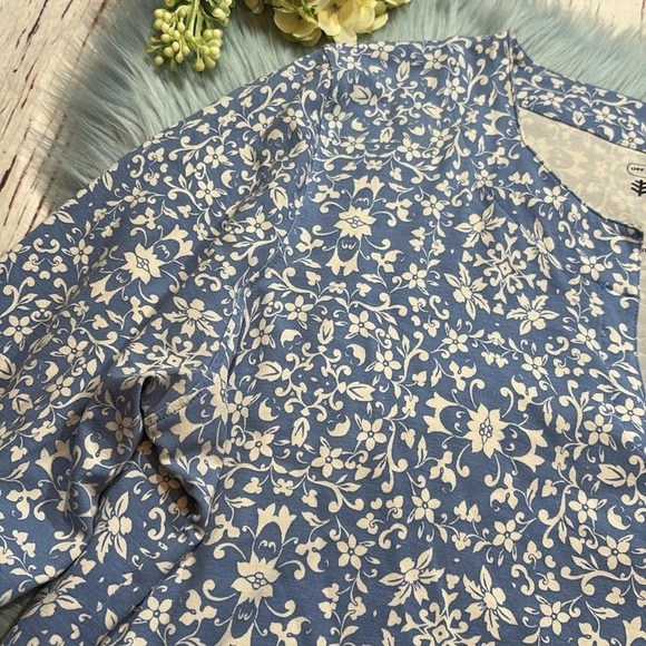 Coolibar St Lucia Tunic Top UPF 50+ Blue Tapestry Sz L - Picture 3 of 10